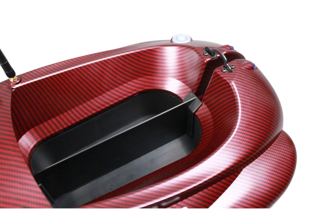 Zavážecí lodička VIKING RS MINI PRO CARBON RED All in One